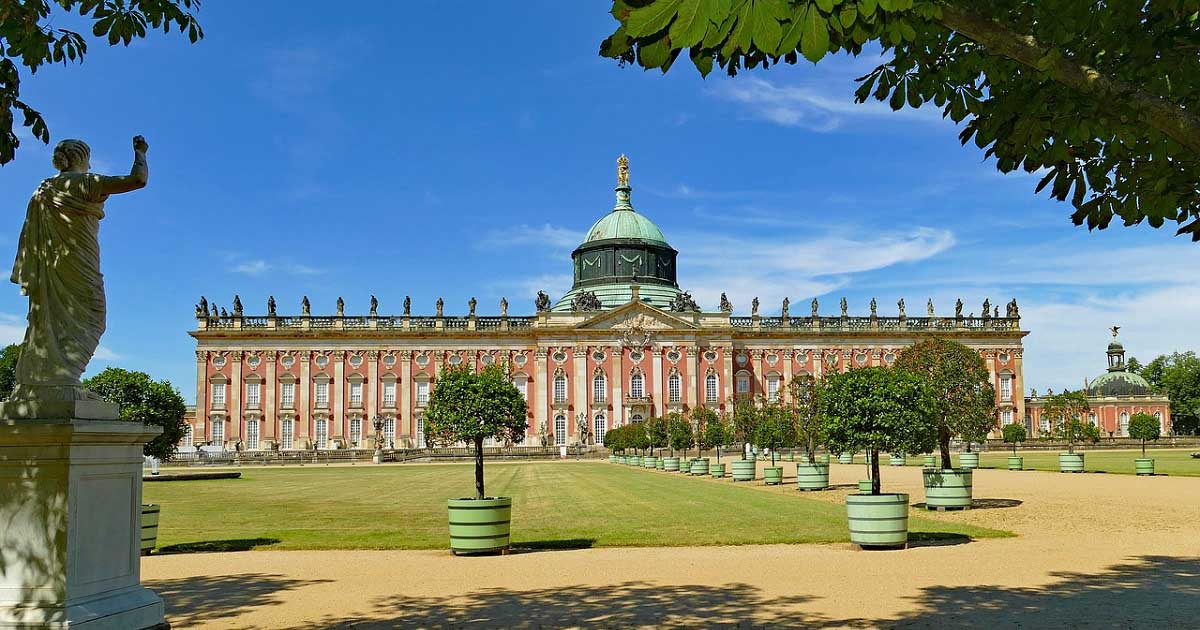 Neues Palais in Potsdam, Brandenburg