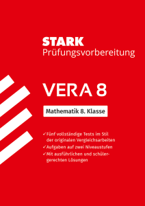 Mathematik VERA 8 - Prüfungsvorbereitung