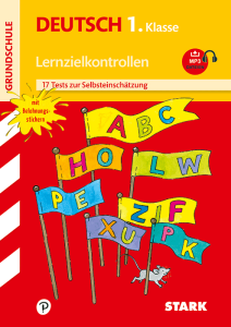 Lernzielkontrollen Grundschule - Deutsch 1. Klasse