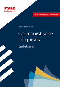 STARK im Studium - Germanistische Linguistik
