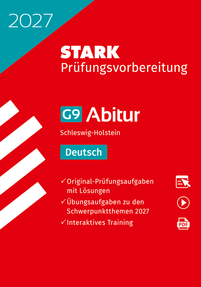 Deutsch - Abitur 2027 Schleswig-Holstein - Prüfungsvorbereitung/Stark-Verlag