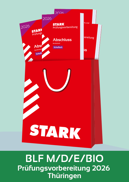 BLF inkl. Biologie Komplettpaket - 2026 Thüringen - Prüfungsvorbereitung/Stark-Verlag