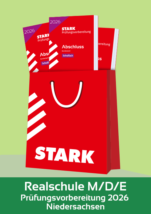 Realschulabschluss/Sekundarabschluss I Komplettpaket - 2026 Niedersachsen - Prüfungsvorbereitung/Stark-Verlag