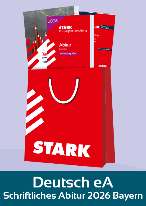 Deutsch eA Komplettpaket - Abitur 2026 Bayern - Prüfungsvorbereitung/Stark-Verlag