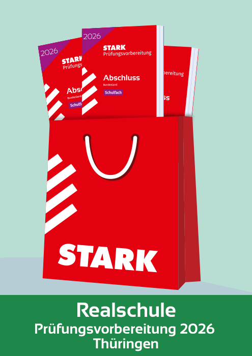 Realschulabschluss Komplettpaket - 2026 Thüringen - Prüfungsvorbereitung/Stark-Verlag