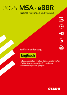 Original-Prüfungen und Training MSA/eBBR 2025 - Englisch - Berlin/Brandenburg