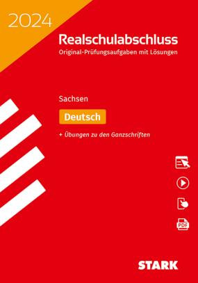 Original-Prüfungen Realschulabschluss 2024 - Deutsch - Sachsen