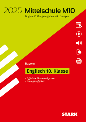 Original-Prüfungen und Training Mittelschule M10 2025 - Englisch - Bayern