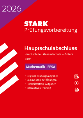 Mathematik G-Kurs - Hauptschulabschluss (EESA) 2026 NRW - Prüfungsvorbereitung