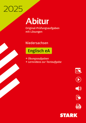 Abiturprüfung Niedersachsen 2025 - Englisch EA
