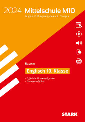 Original-Prüfungen und Training Mittelschule M10 2024 - Englisch - Bayern