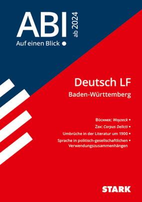 Abi - auf einen Blick! Deutsch Baden-Württemberg ab 2024