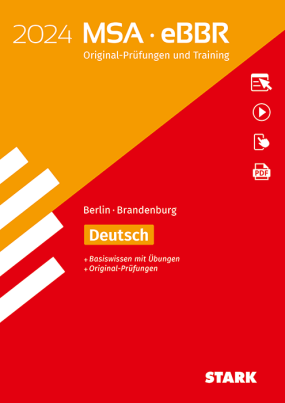 Original-Prüfungen und Training MSA/eBBR 2024 - Deutsch - Berlin/Brandenburg