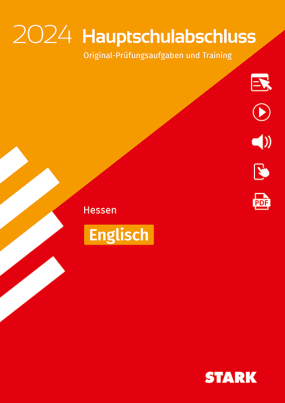 Original-Prüfungen und Training Hauptschulabschluss 2024 - Englisch - Hessen