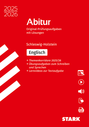 Abiturprüfung Schleswig-Holstein 2025/26 - Englisch