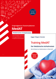 MedAT Vorteilspaket - Testsimulationen/ Training MedAT - Der medizinische Aufnahmetest