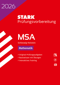Mathematik - MSA 2026 Schleswig-Holstein - Prüfungsvorbereitung