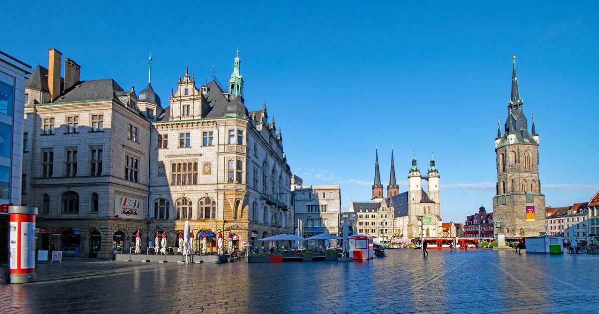 Halle an der Saale in Sachsen-Anhalt