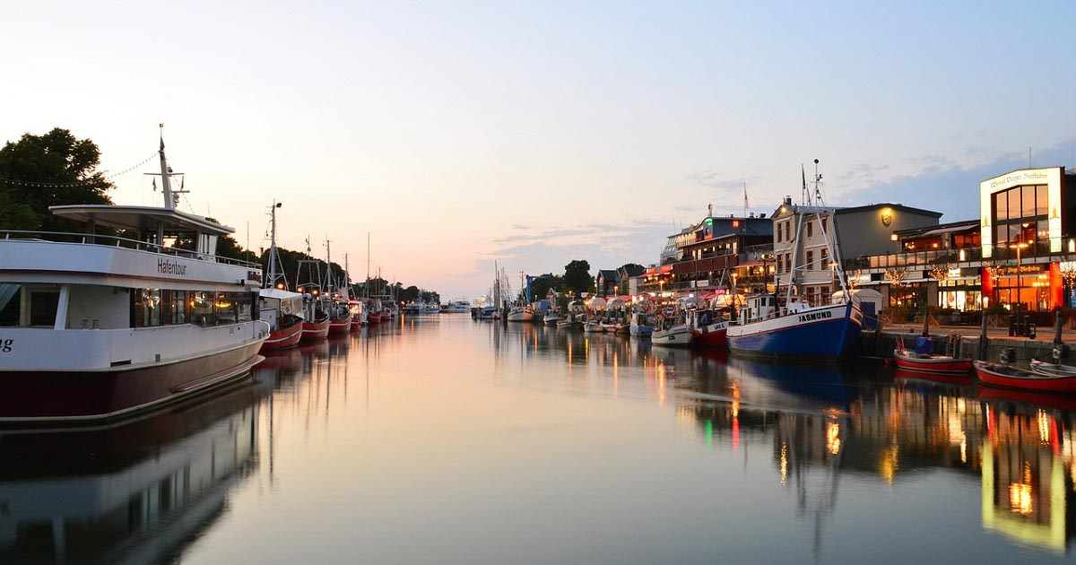 Warnemünde in Mecklenburg-Vorpommern