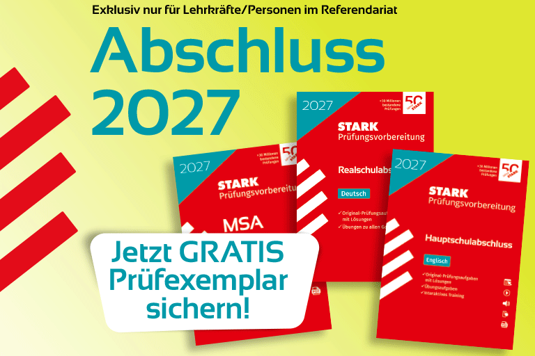 Startwerbung 2027 Abschluss