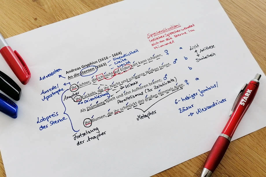 Andreas Gryphius, An die Sternen