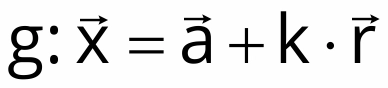 Parameterform Gleichung