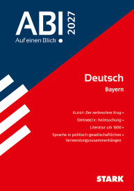 Deutsch - Abi - Auf einen Blick! 2027 Bayern