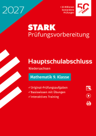 Mathematik 9. Klasse - Hauptschulabschluss 2027 Niedersachsen - Prüfungsvorbereitung