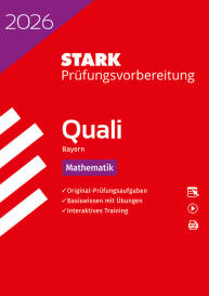 Mathematik 9. Klasse - Quali Mittelschule 2026 Bayern - Prüfungsvorbereitung