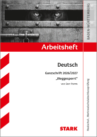 Grit Poppe: Weggesperrt - Deutsch Ganzschrift 2026/27 BW- Arbeitsheft mit Lösungen