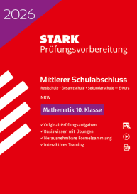 Mathematik E-Kurs - Mittlerer Schulabschluss (MSA) 2026 NRW Realschule/Gesamtschule/Sekundarschule - Prüfungsvorbereitung
