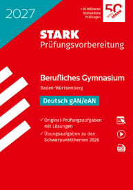 Deutsch - Abitur Berufliches Gymnasium 2027 BW - Prüfungsvorbereitung