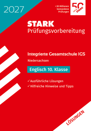 Lösungen zu Englisch 10. Klasse - Integrierte Gesamtschule (IGS) 2027 Niedersachsen - Prüfungsvorbereitung