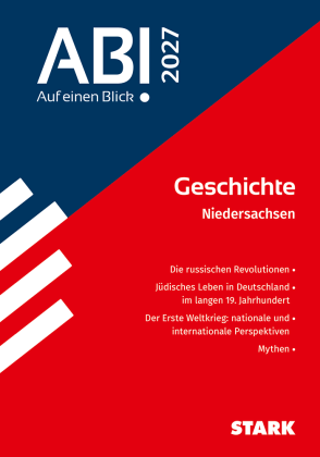 Geschichte - Abi - Auf einen Blick! 2027 Niedersachsen