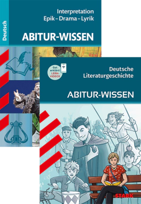 Deutsch Vorteilspaket - Abitur-Wissen - Literaturgeschichte/Interpretationen Epik, Drama, Lyrik