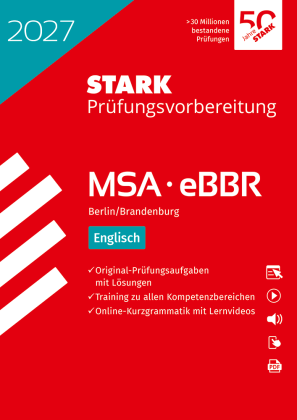 Englisch - MSA/eBBR Berlin - FOR/EBR Brandenburg 2027 - Prüfungsvorbereitung