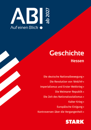 Geschichte - Abi - Auf einen Blick! 2027 Hessen