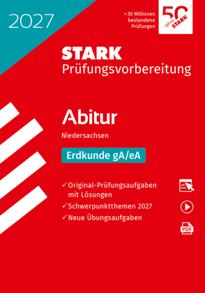 Erdkunde gA/eA - Abitur 2027 Niedersachsen - Prüfungsvorbereitung