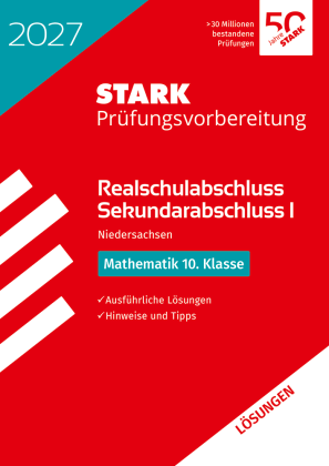 Lösungen zu Mathematik - Realschulabschluss 2027 Niedersachsen - Prüfungsvorbereitung