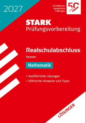 Lösungen zu Mathematik - Realschulabschluss 2027 Hessen - Prüfungsvorbereitung