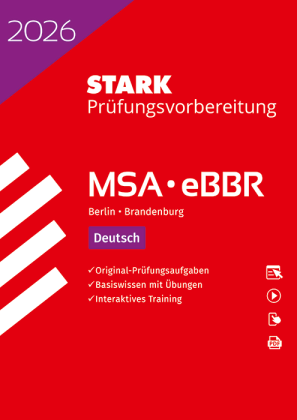 Deutsch - MSA/eBBR 2026 Berlin/Brandenburg - Prüfungsvorbereitung