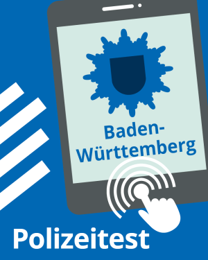 Online-Assessment Polizeitest Baden-Württemberg - 12 Monate