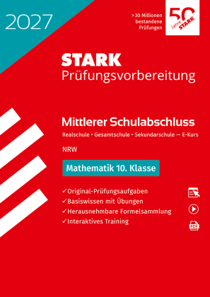Mathematik - Mittlerer Schulabschluss (MSA) 2027 NRW Realschule/ Gesamtschule EK/Sekundarschule - Prüfungsvorbereitung