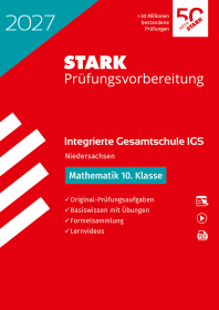 Mathematik 10. Klasse - Integrierte Gesamtschule (IGS) 2027 Niedersachsen - Prüfungsvorbereitung