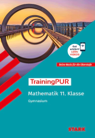 Mathematik 11. Klasse - TrainingPUR Gymnasium - Grundwissen, Aufgaben und Lösungen