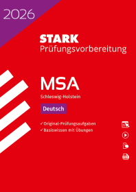 Deutsch - MSA 2026 Schleswig-Holstein - Prüfungsvorbereitung