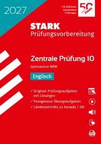 Englisch 10. Klasse - Zentrale Prüfung (ZP10) Gymnasium 2027 NRW - Prüfungsvorbereitung