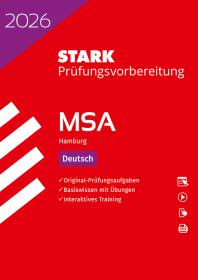 Deutsch - MSA 2026 Hamburg - Prüfungsvorbereitung