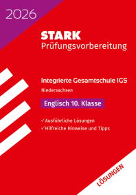 Lösungen zu Englisch 10. Klasse - Integrierte Gesamtschule (IGS) 2026 Niedersachsen - Prüfungsvorbereitung