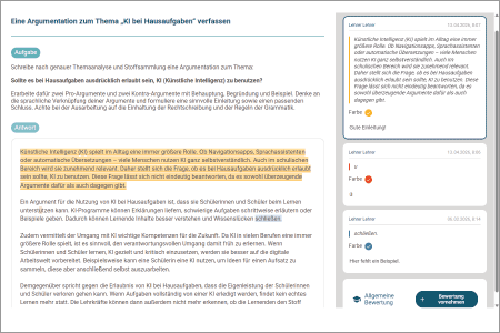 Tool zur Aufsatzkorrektur